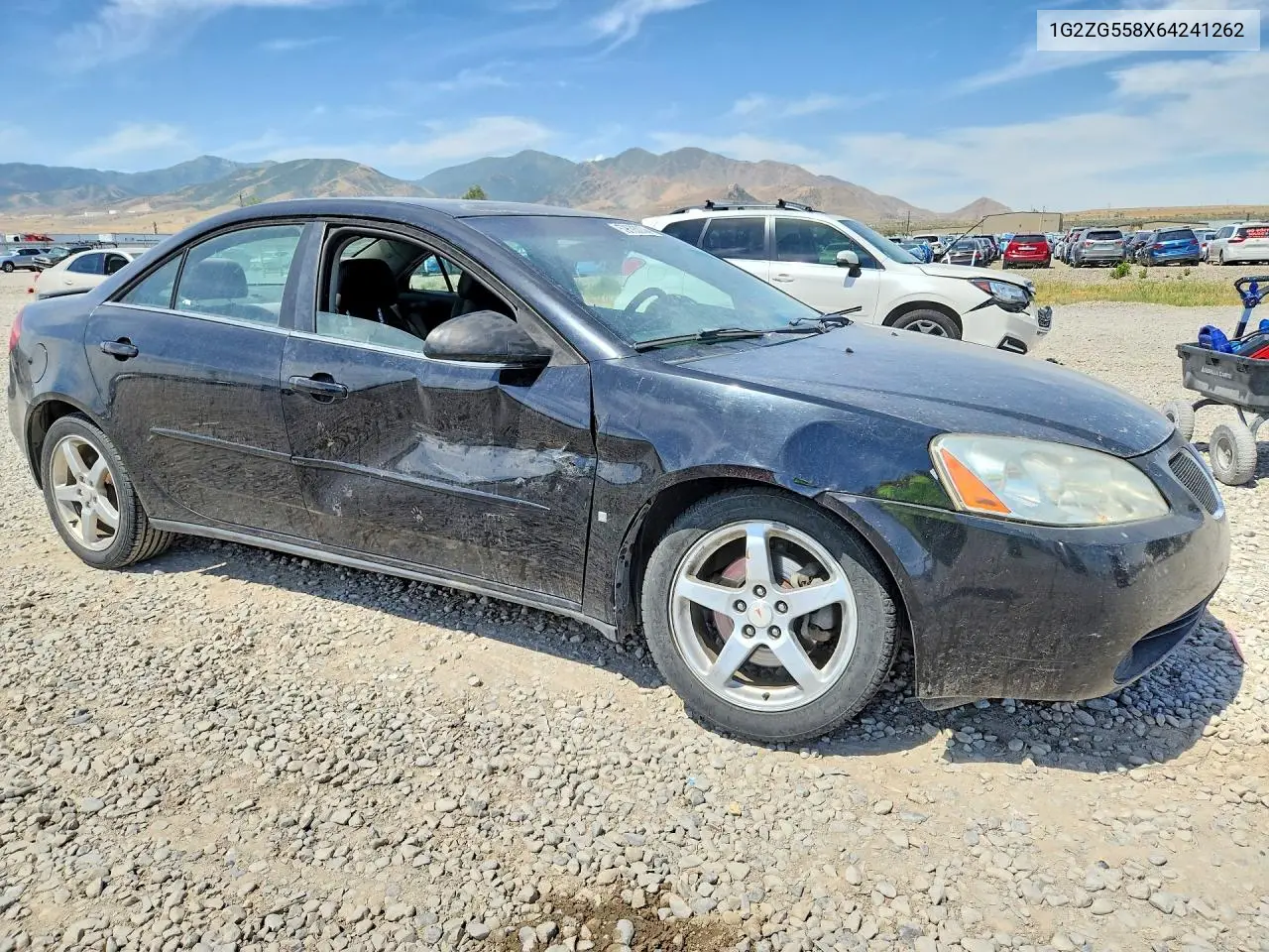 2006 Pontiac G6 Se1 VIN: 1G2ZG558X64241262 Lot: 59593056