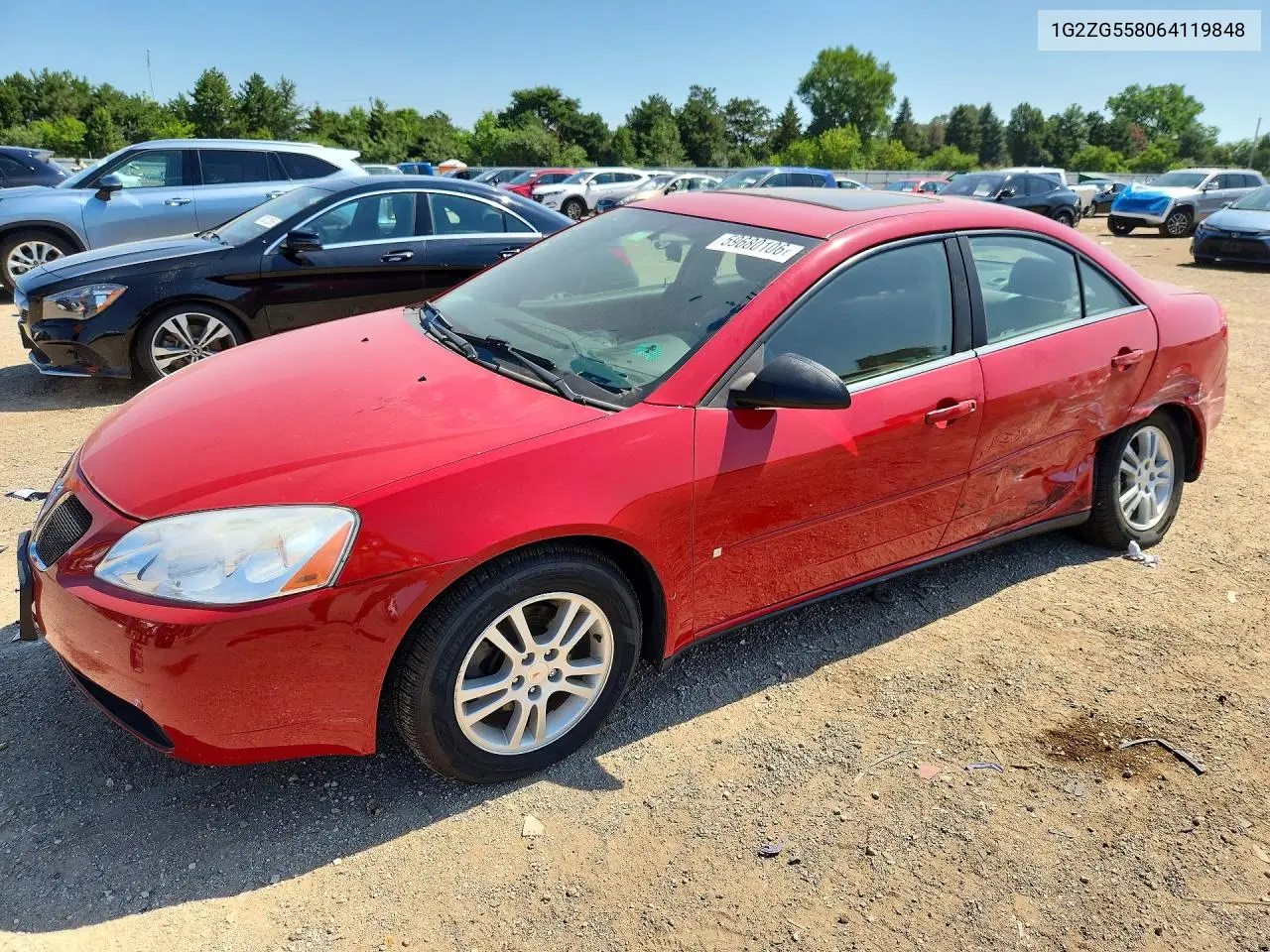 2006 Pontiac G6 Se1 VIN: 1G2ZG558064119848 Lot: 59680106