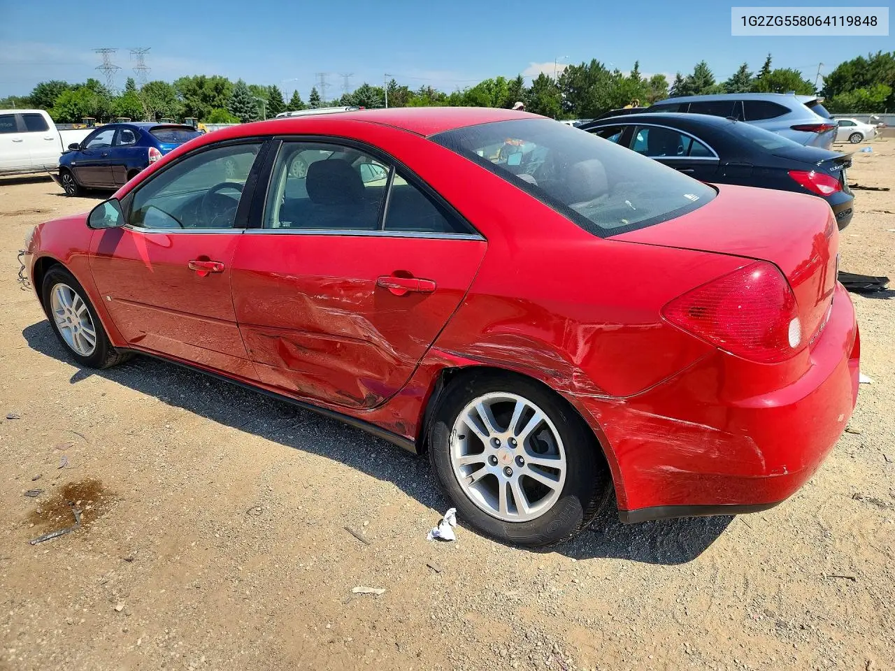 2006 Pontiac G6 Se1 VIN: 1G2ZG558064119848 Lot: 59680106