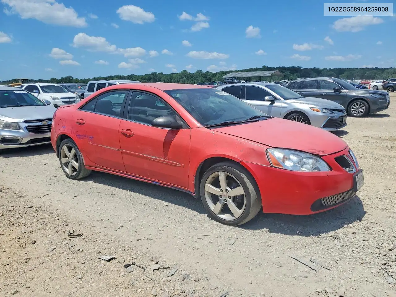 2006 Pontiac G6 Se1 VIN: 1G2ZG558964259008 Lot: 59899926