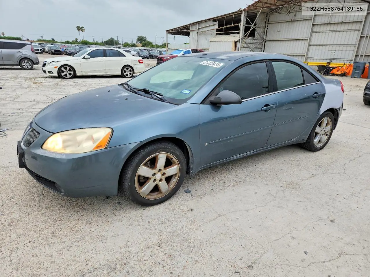 2006 Pontiac G6 Gt VIN: 1G2ZH558764139186 Lot: 61335416