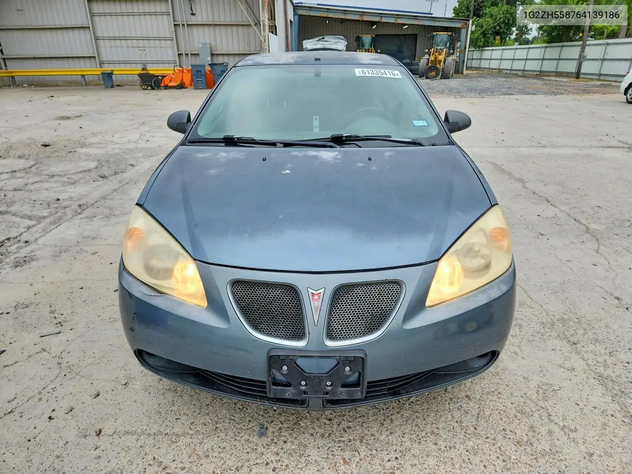 2006 Pontiac G6 Gt VIN: 1G2ZH558764139186 Lot: 61335416