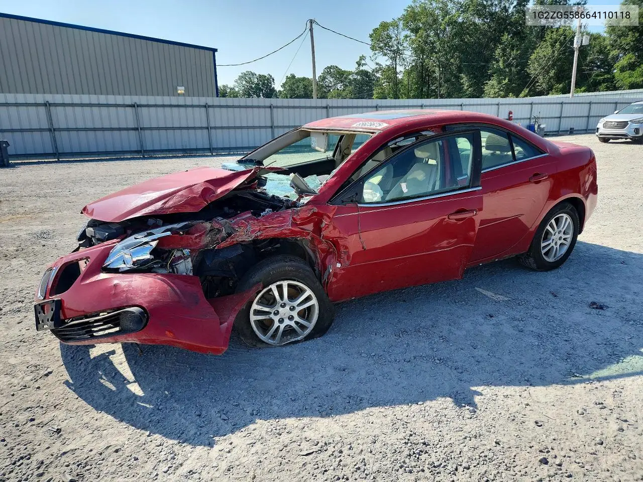 2006 Pontiac G6 Se1 VIN: 1G2ZG558664110118 Lot: 85625675