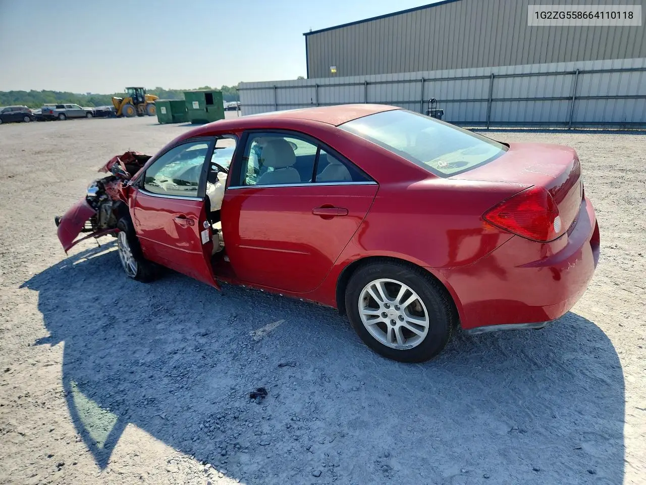 2006 Pontiac G6 Se1 VIN: 1G2ZG558664110118 Lot: 85625675
