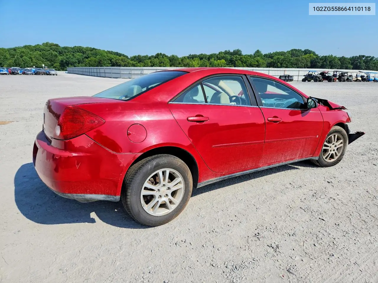 2006 Pontiac G6 Se1 VIN: 1G2ZG558664110118 Lot: 85625675