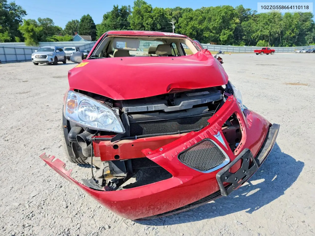 2006 Pontiac G6 Se1 VIN: 1G2ZG558664110118 Lot: 85625675
