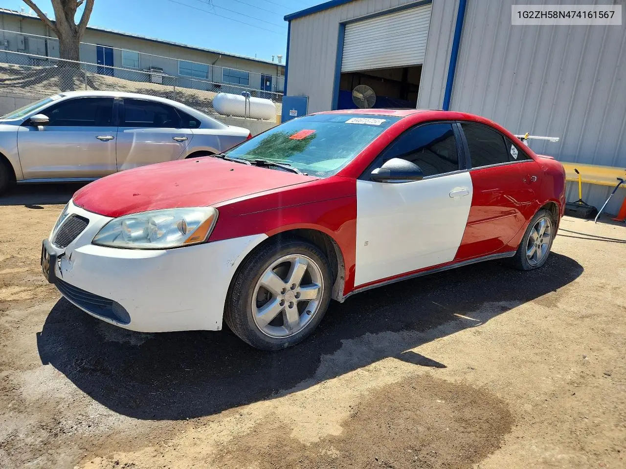2007 Pontiac G6 Gt VIN: 1G2ZH58N474161567 Lot: 54018456