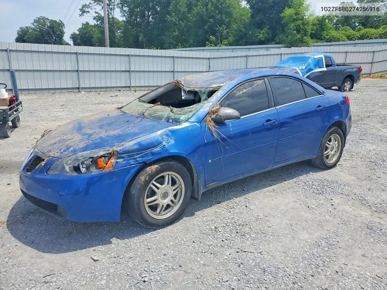 2007 Pontiac G6 Value Leader VIN: 1G2ZF58B274256916 Lot: 54843456