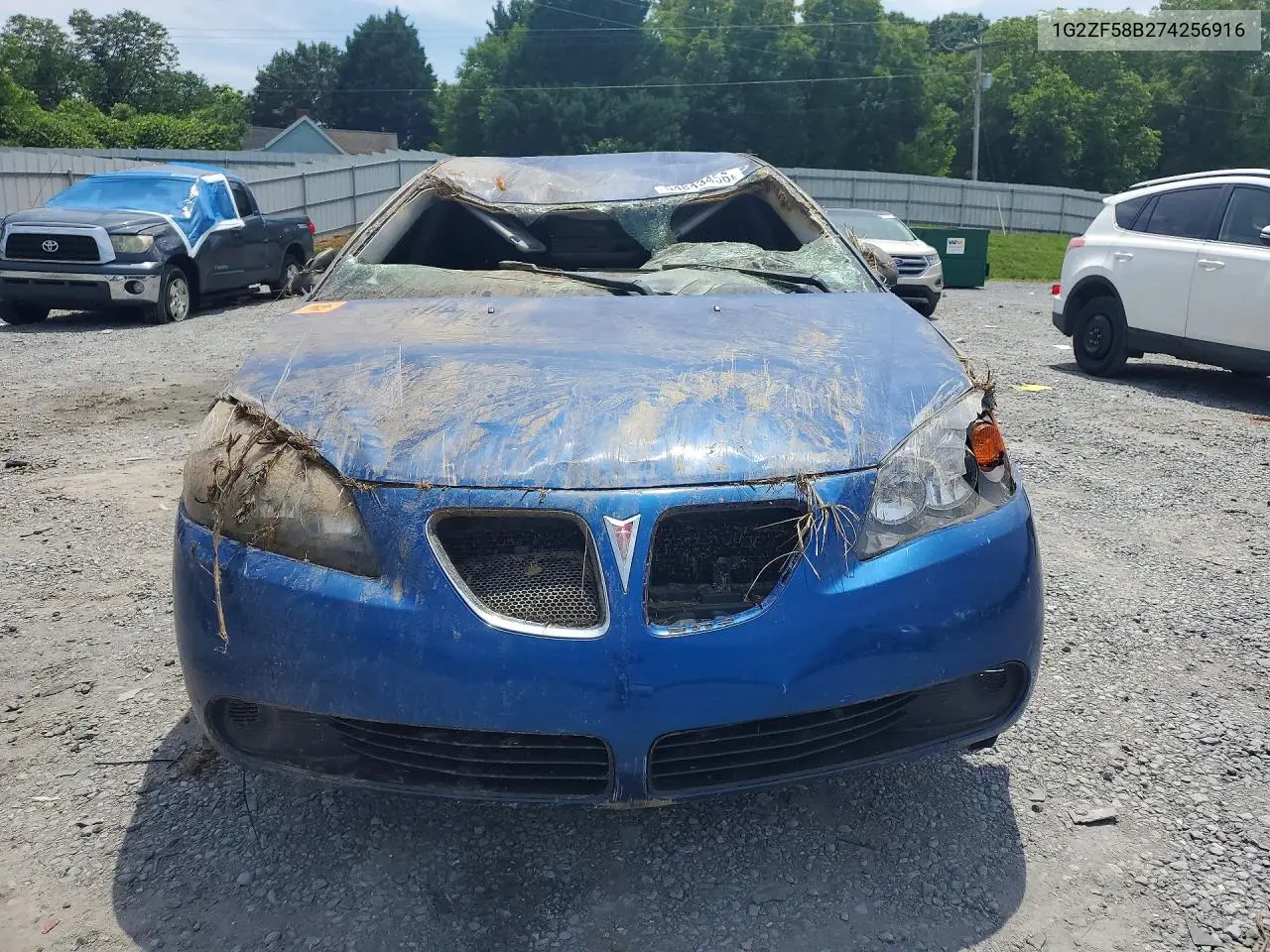 2007 Pontiac G6 Value Leader VIN: 1G2ZF58B274256916 Lot: 54843456