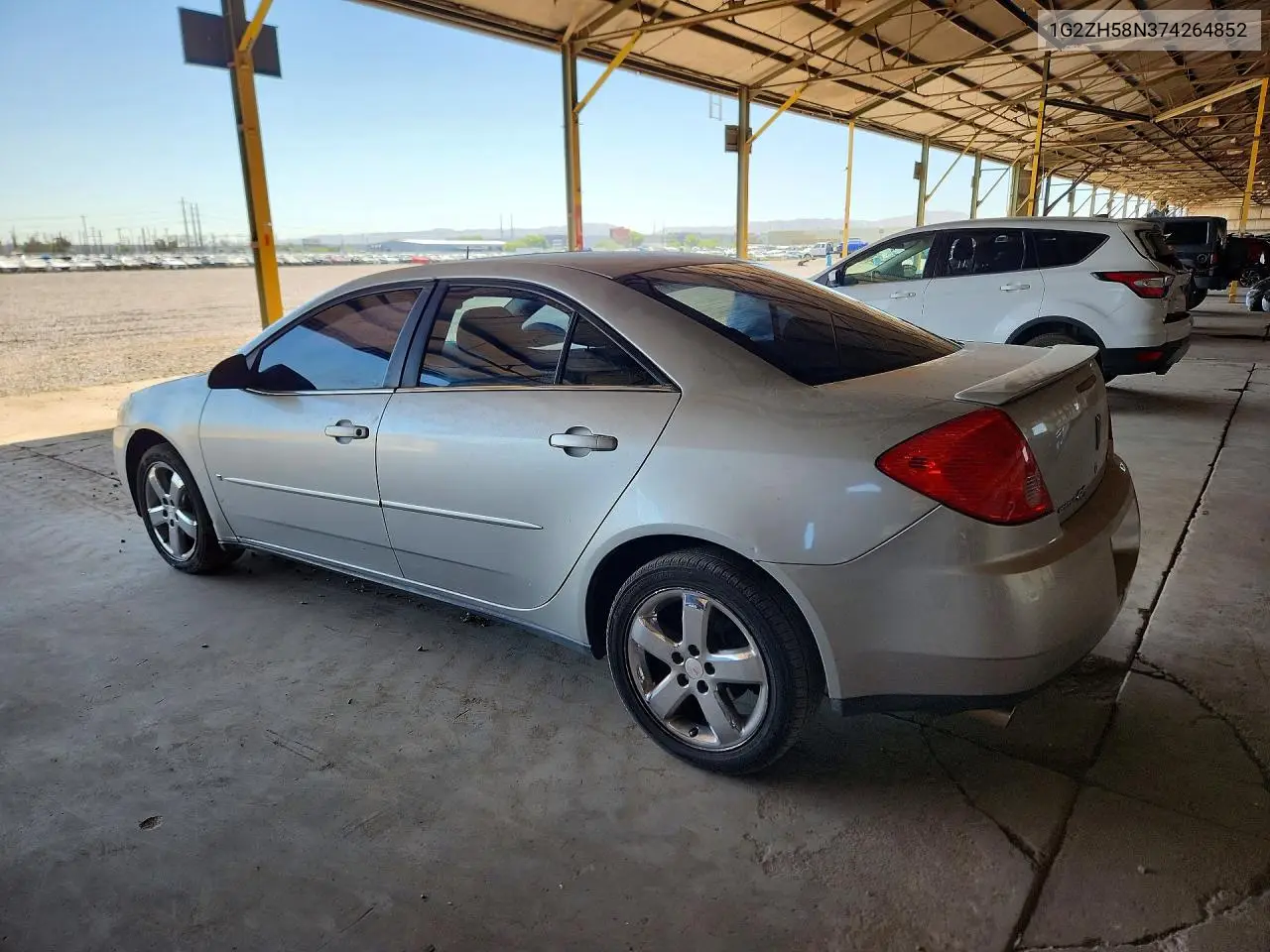 2007 Pontiac G6 Gt VIN: 1G2ZH58N374264852 Lot: 55696486