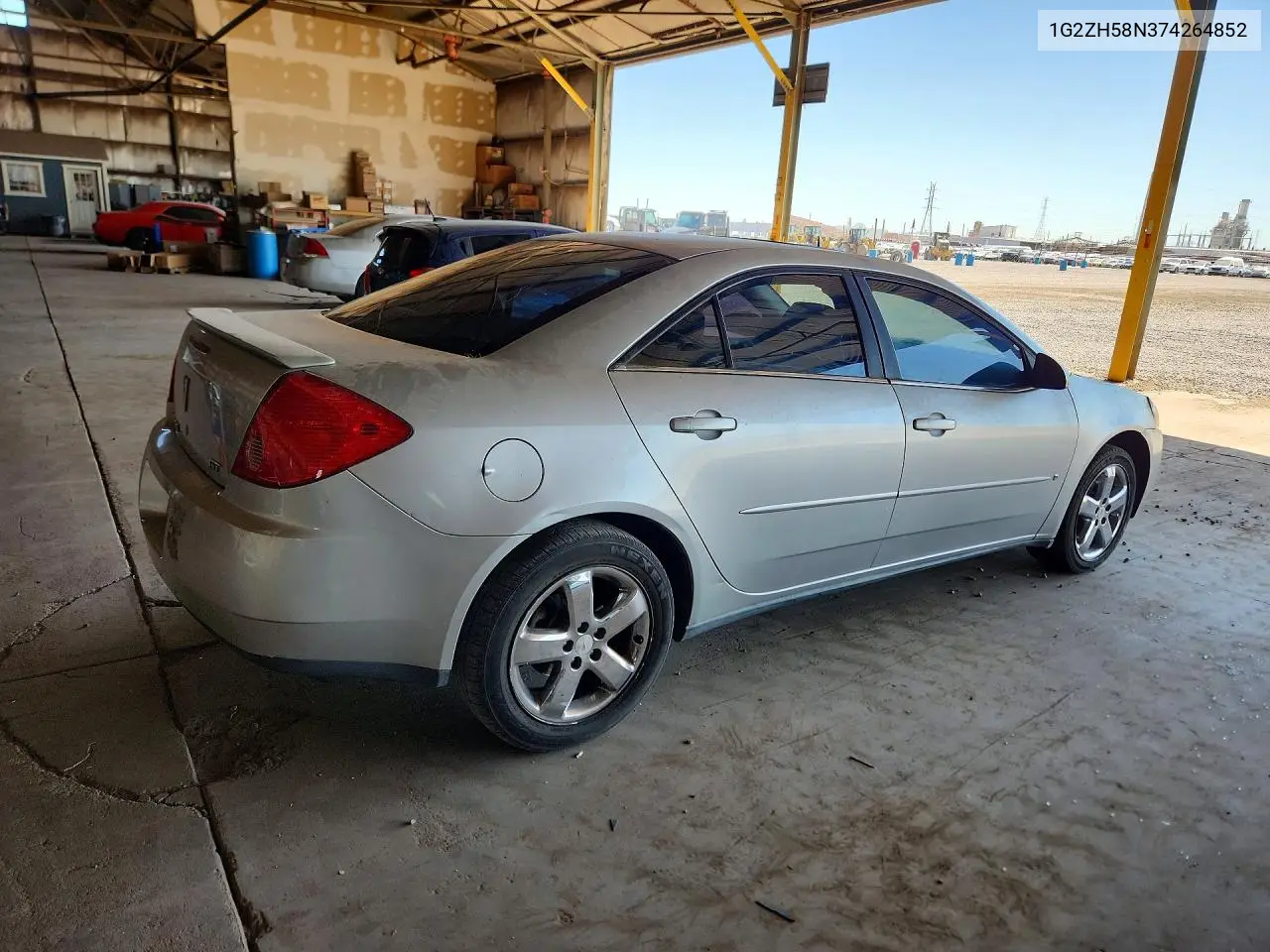 2007 Pontiac G6 Gt VIN: 1G2ZH58N374264852 Lot: 55696486