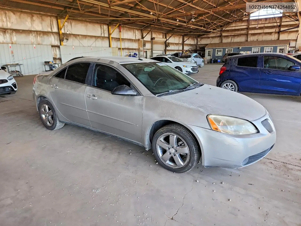2007 Pontiac G6 Gt VIN: 1G2ZH58N374264852 Lot: 55696486