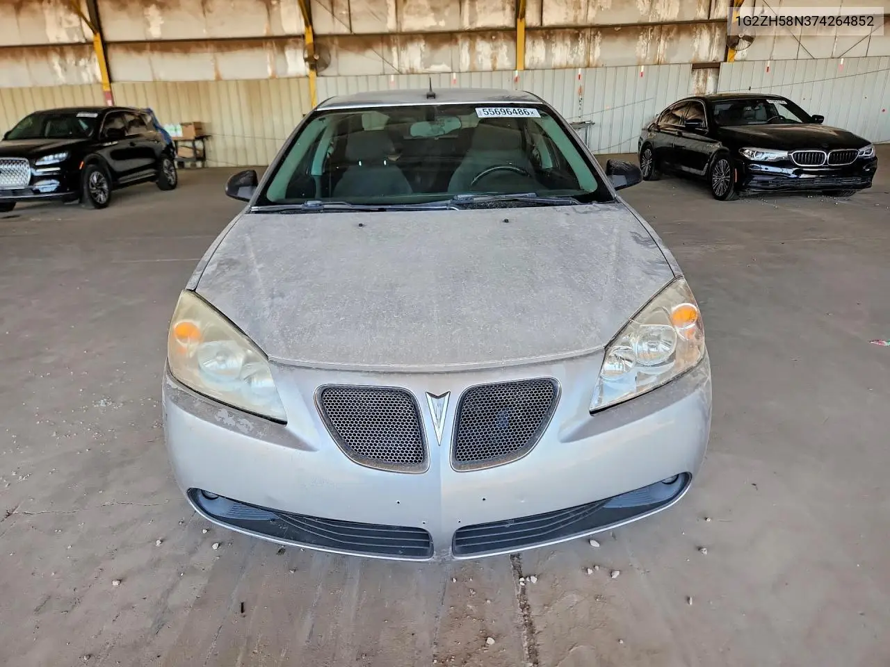 2007 Pontiac G6 Gt VIN: 1G2ZH58N374264852 Lot: 55696486