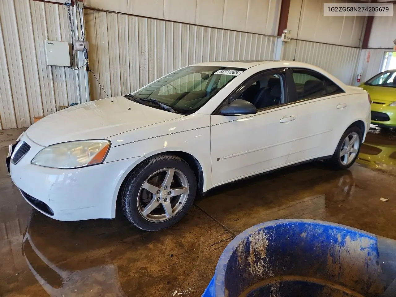 2007 Pontiac G6 Base VIN: 1G2ZG58N274205679 Lot: 55727066