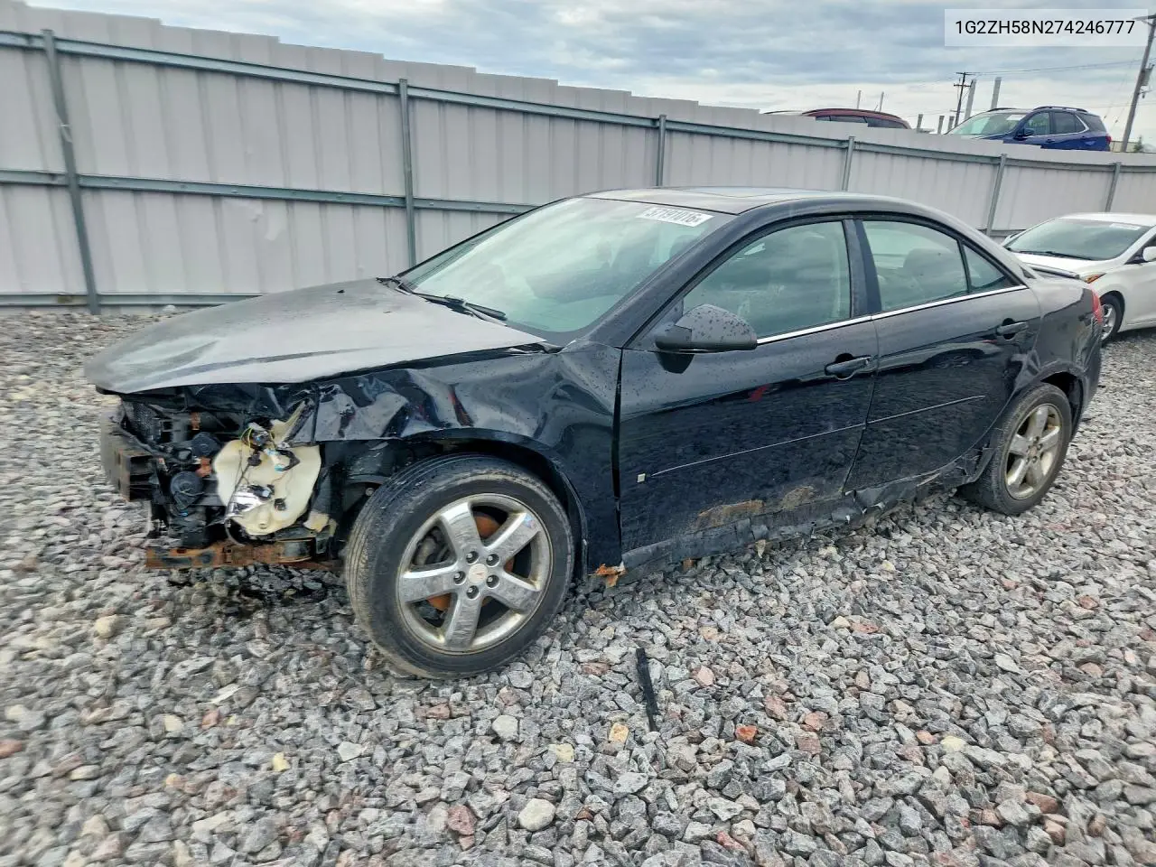 2007 Pontiac G6 VIN: 1G2ZH58N274246777 Lot: 57191016