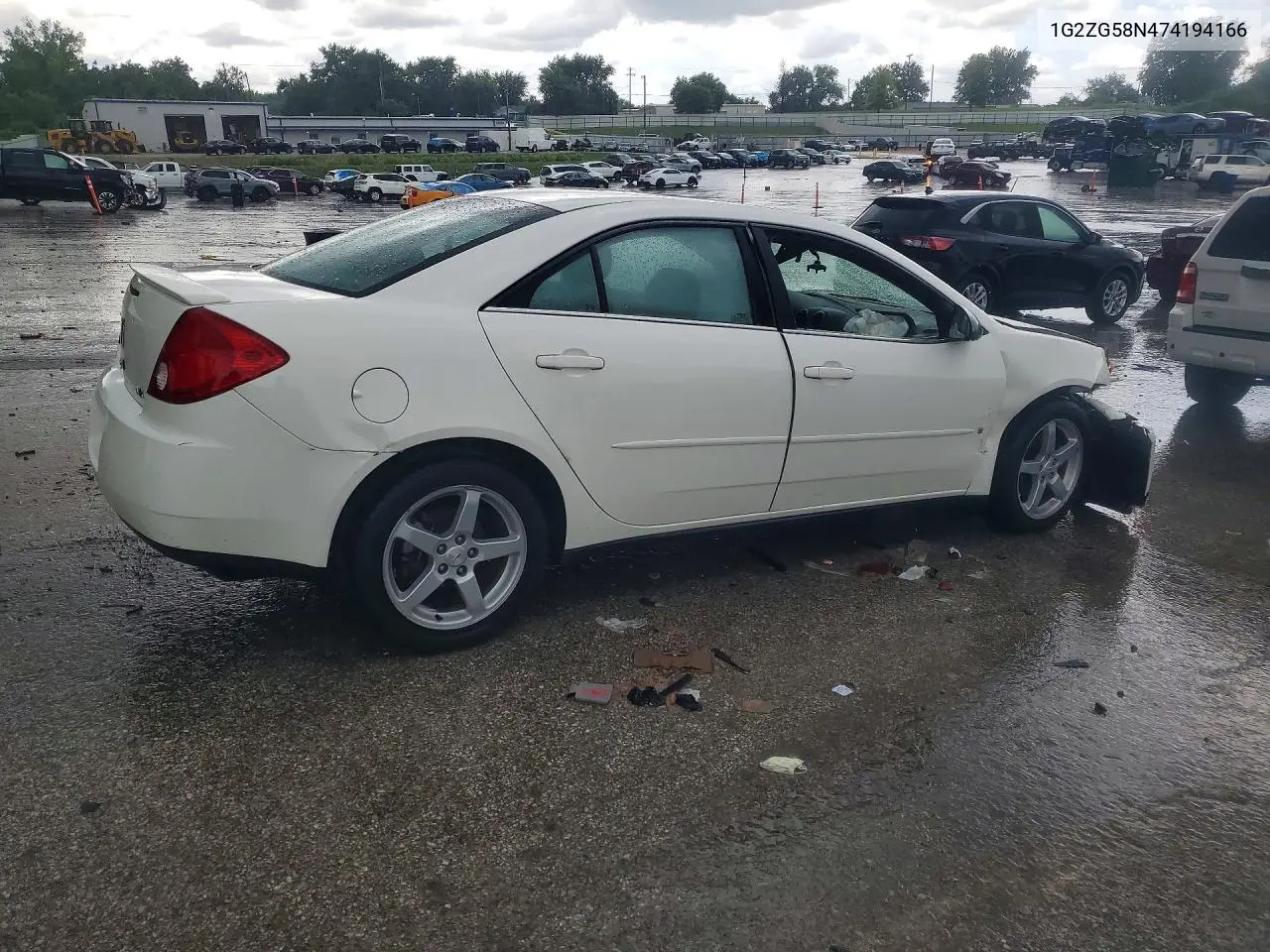 2007 Pontiac G6 Base VIN: 1G2ZG58N474194166 Lot: 58792416