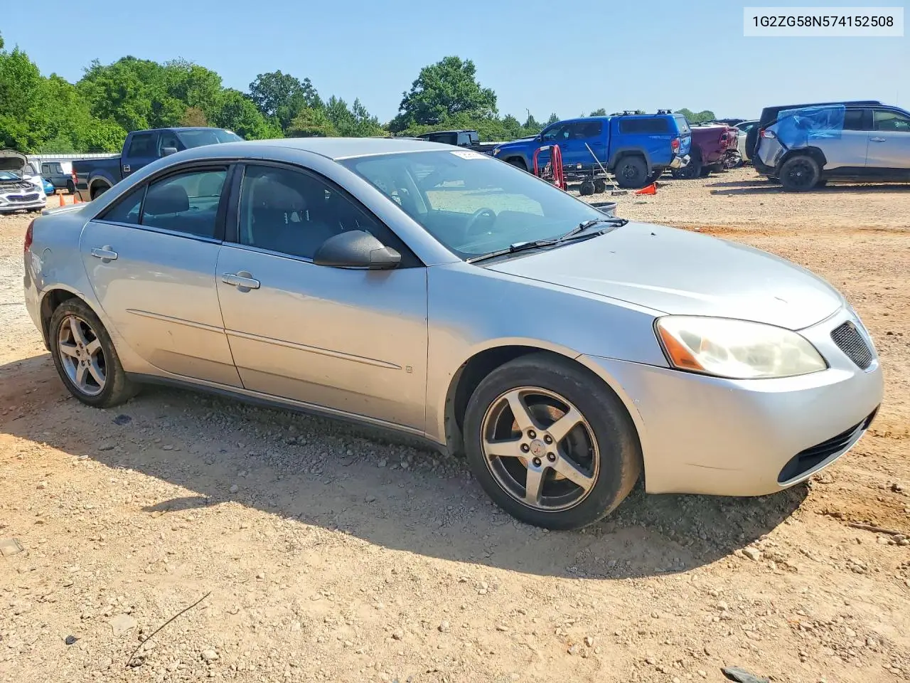 2007 Pontiac G6 Base VIN: 1G2ZG58N574152508 Lot: 59596936