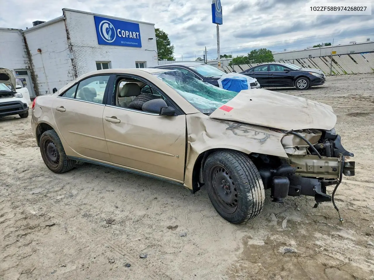 2007 Pontiac G6 Value Leader VIN: 1G2ZF58B974268027 Lot: 59618786