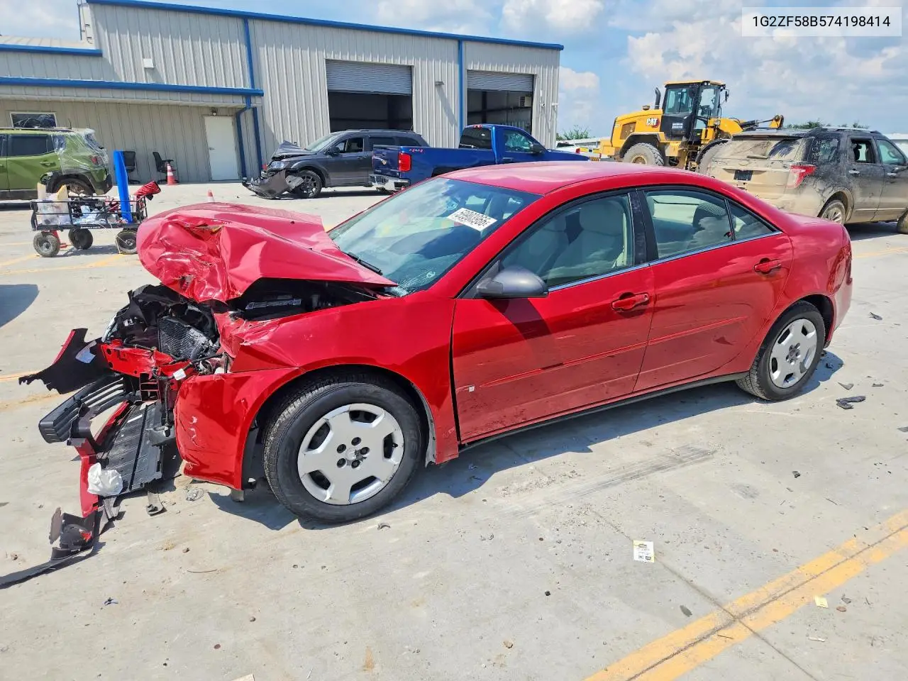 2007 Pontiac G6 Value Leader VIN: 1G2ZF58B574198414 Lot: 59903966