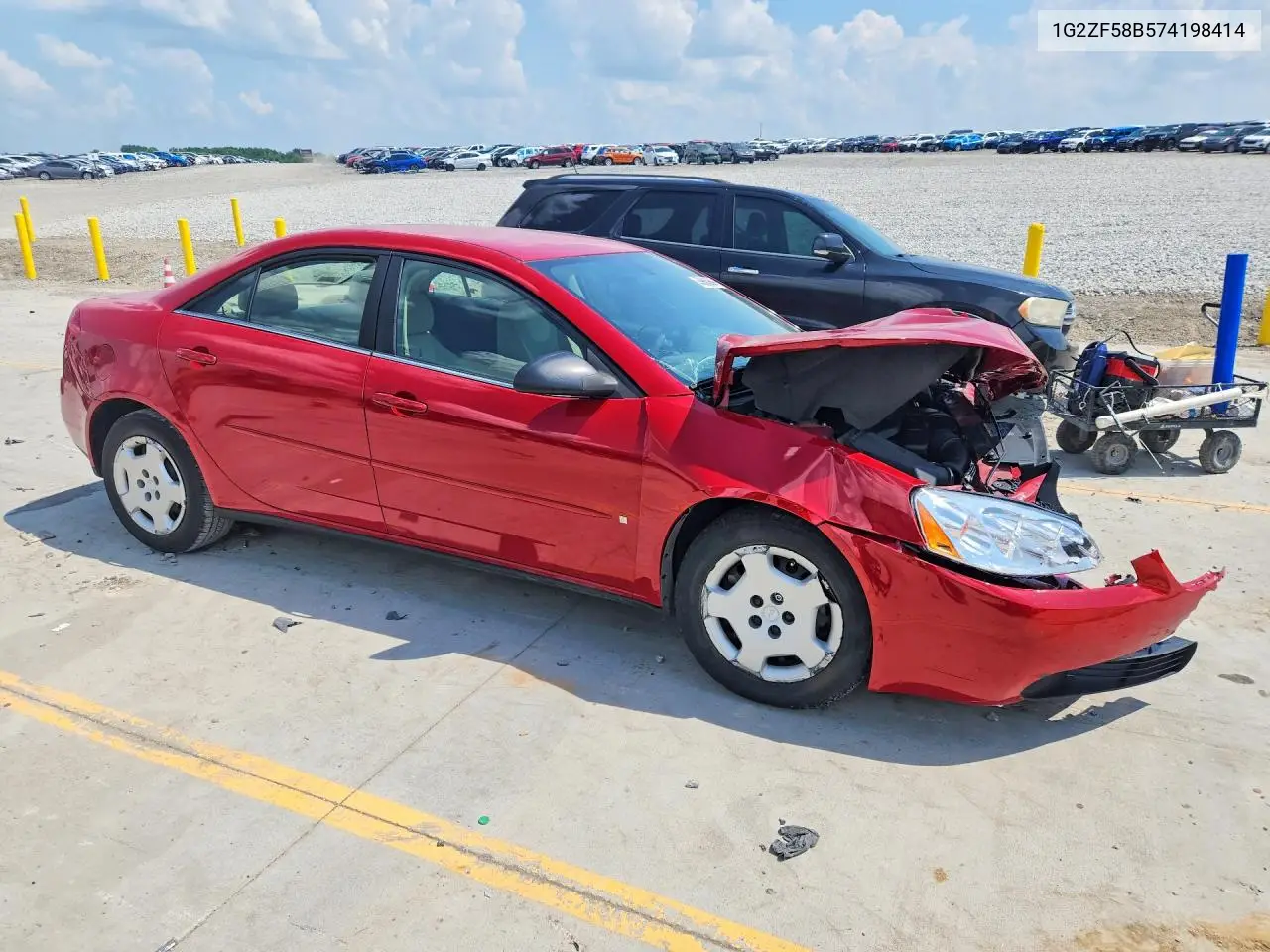 2007 Pontiac G6 Value Leader VIN: 1G2ZF58B574198414 Lot: 59903966