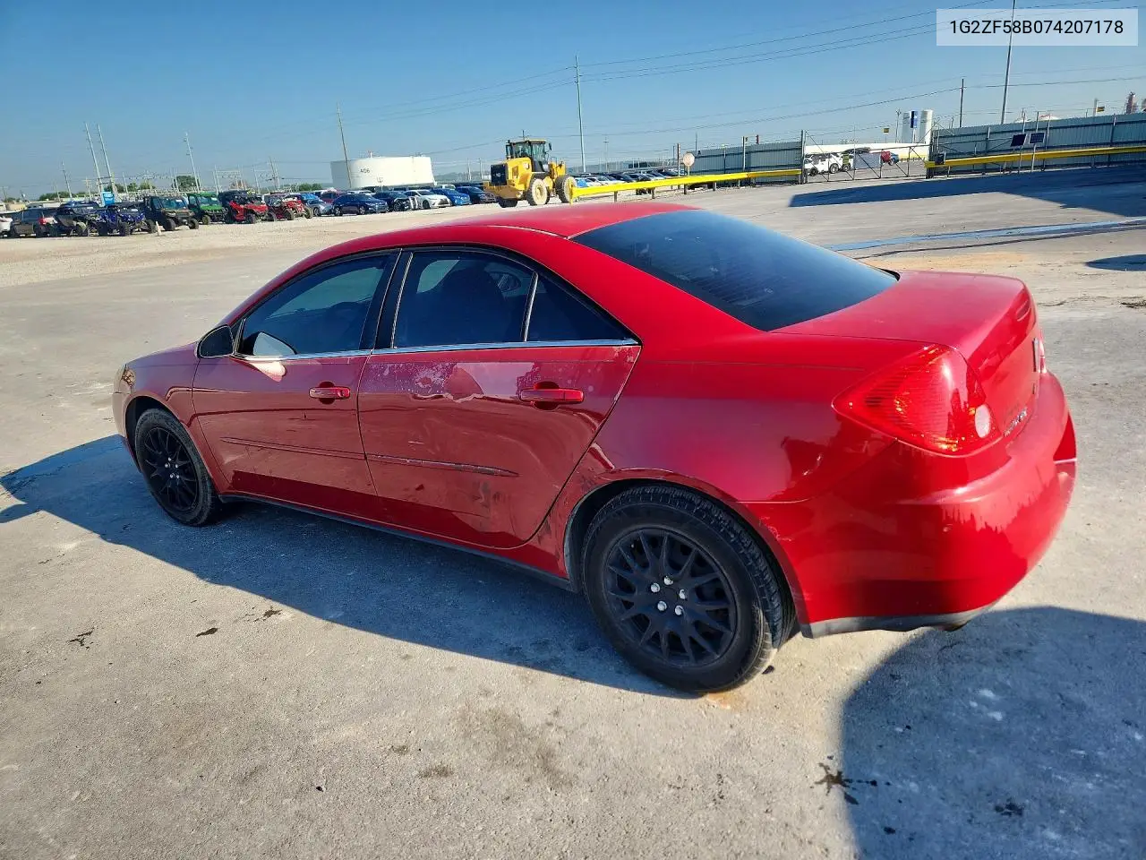 2007 Pontiac G6 Value Leader VIN: 1G2ZF58B074207178 Lot: 60448036