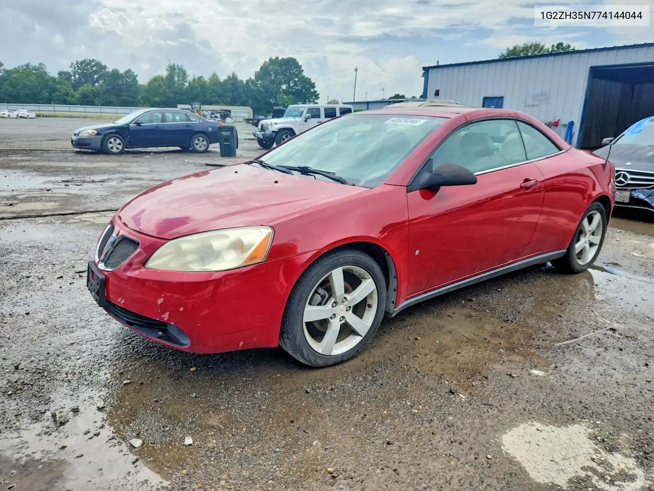 2007 Pontiac G6 Gt VIN: 1G2ZH35N774144044 Lot: 60529246