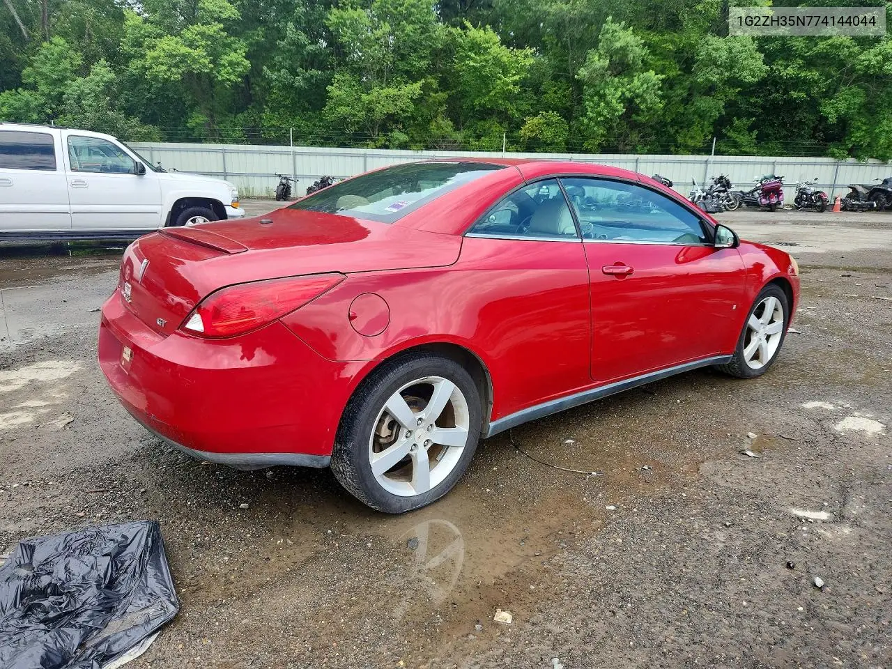 2007 Pontiac G6 Gt VIN: 1G2ZH35N774144044 Lot: 60529246