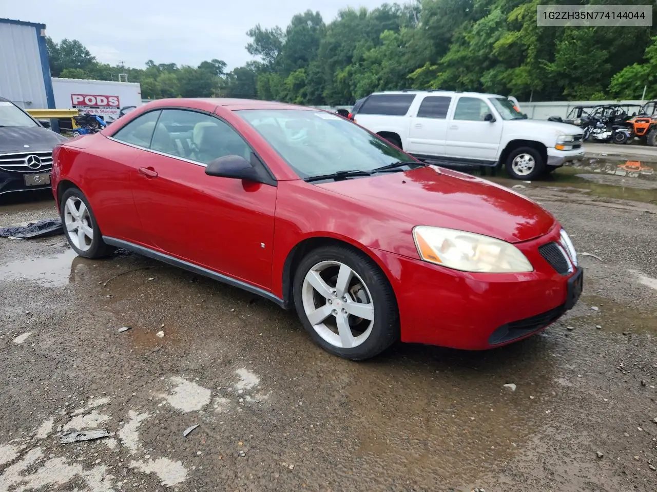 2007 Pontiac G6 Gt VIN: 1G2ZH35N774144044 Lot: 60529246
