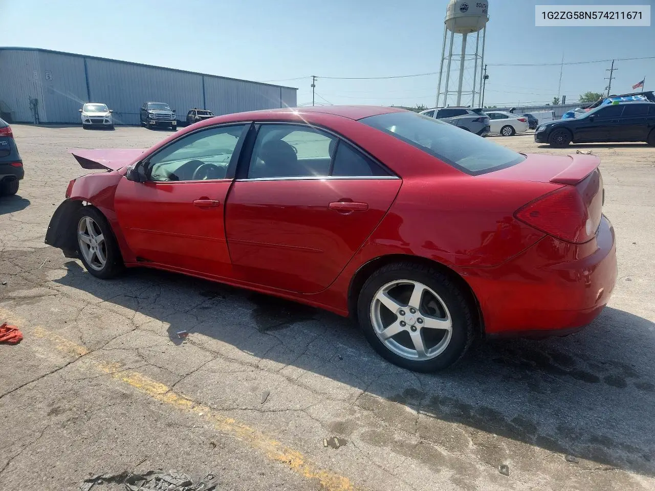 2007 Pontiac G6 Base VIN: 1G2ZG58N574211671 Lot: 61131176