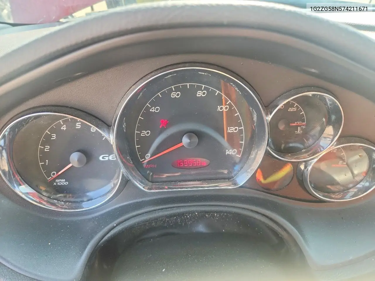 2007 Pontiac G6 Base VIN: 1G2ZG58N574211671 Lot: 61131176