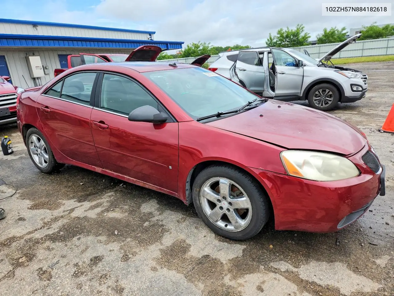2008 Pontiac G6 Gt VIN: 1G2ZH57N884182618 Lot: 55573766