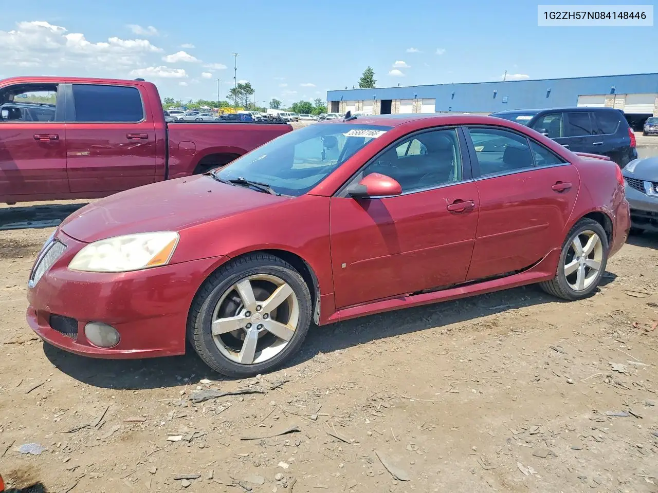2008 Pontiac G6 Gt VIN: 1G2ZH57N084148446 Lot: 55687166