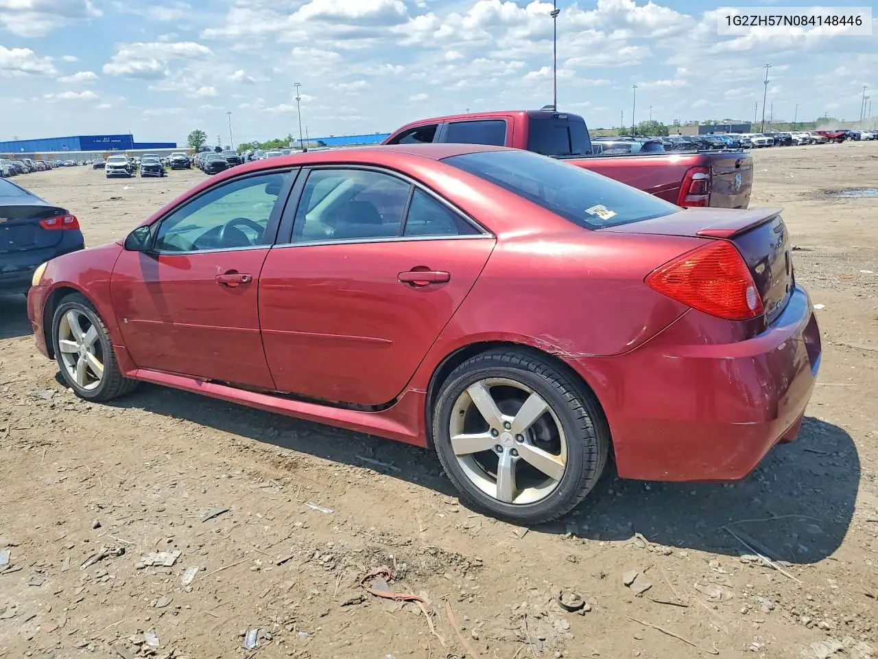 2008 Pontiac G6 Gt VIN: 1G2ZH57N084148446 Lot: 55687166
