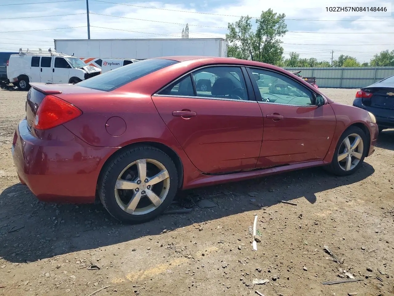 2008 Pontiac G6 Gt VIN: 1G2ZH57N084148446 Lot: 55687166