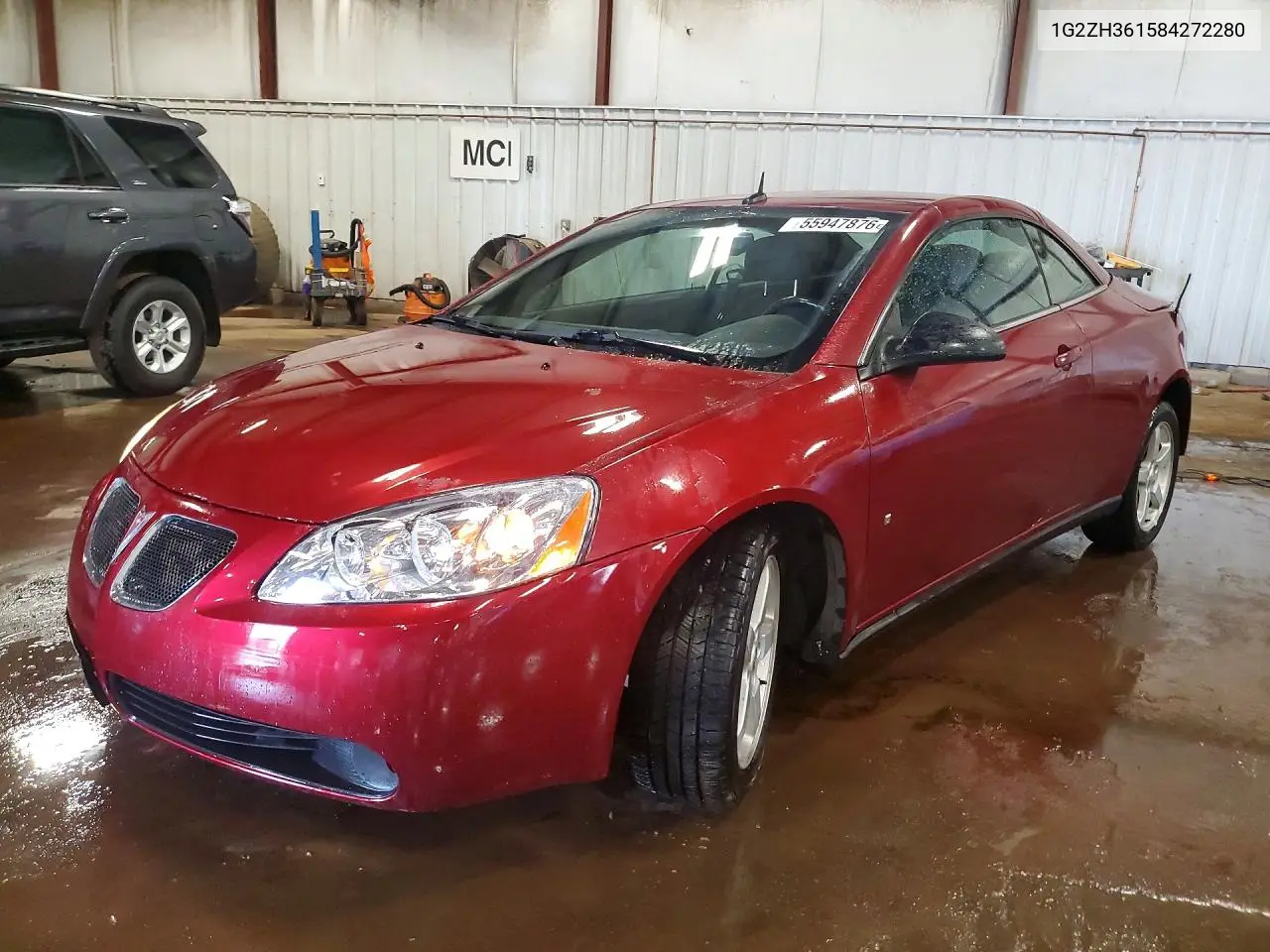 2008 Pontiac G6 Gt VIN: 1G2ZH361584272280 Lot: 55947876