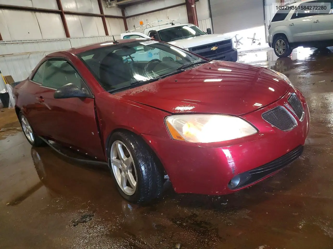 2008 Pontiac G6 Gt VIN: 1G2ZH361584272280 Lot: 55947876
