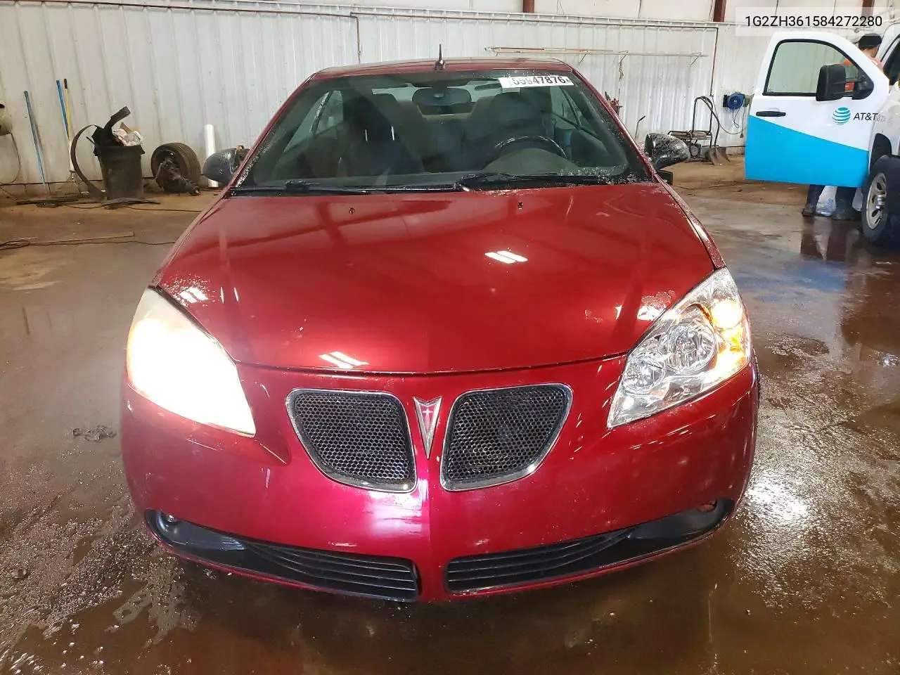 2008 Pontiac G6 Gt VIN: 1G2ZH361584272280 Lot: 55947876