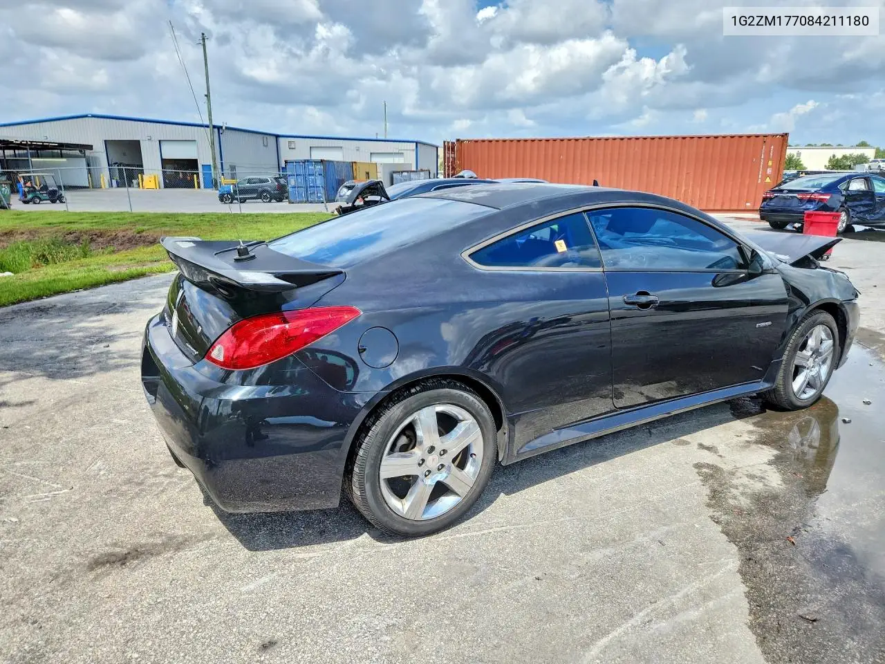 2008 Pontiac G6 Gxp VIN: 1G2ZM177084211180 Lot: 57949746