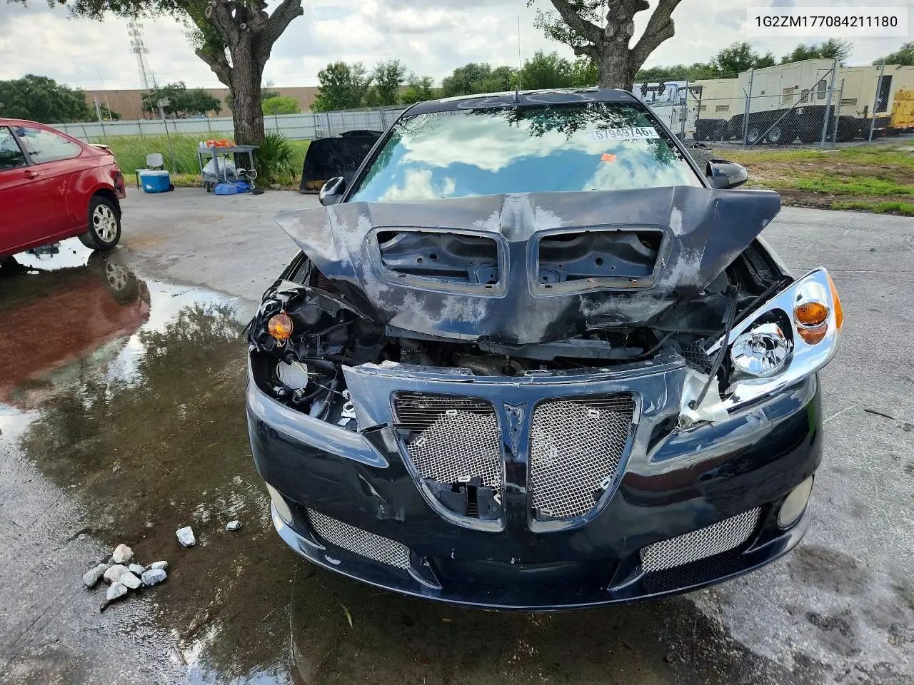 2008 Pontiac G6 Gxp VIN: 1G2ZM177084211180 Lot: 57949746