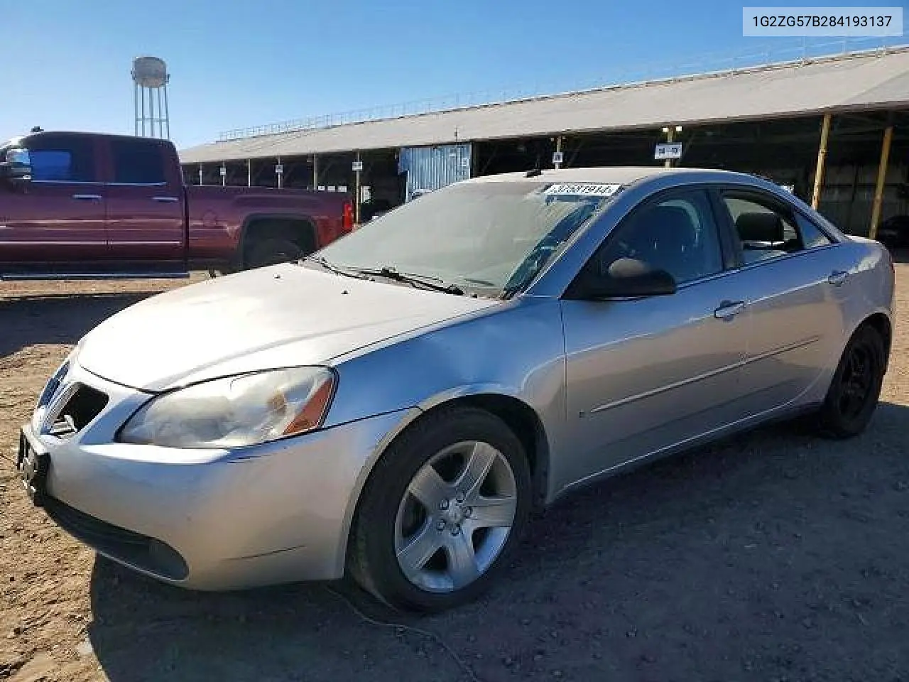 2008 Pontiac G6 Base/Se VIN: 1G2ZG57B284193137 Lot: 58107936
