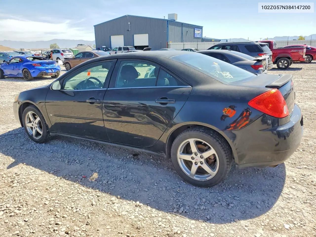 2008 Pontiac G6 Base VIN: 1G2ZG57N384147200 Lot: 58344046