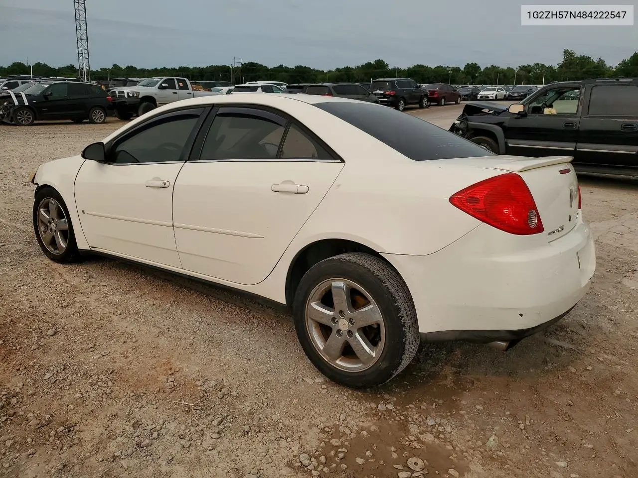 2008 Pont G6 VIN: 1G2ZH57N484222547 Lot: 58393606