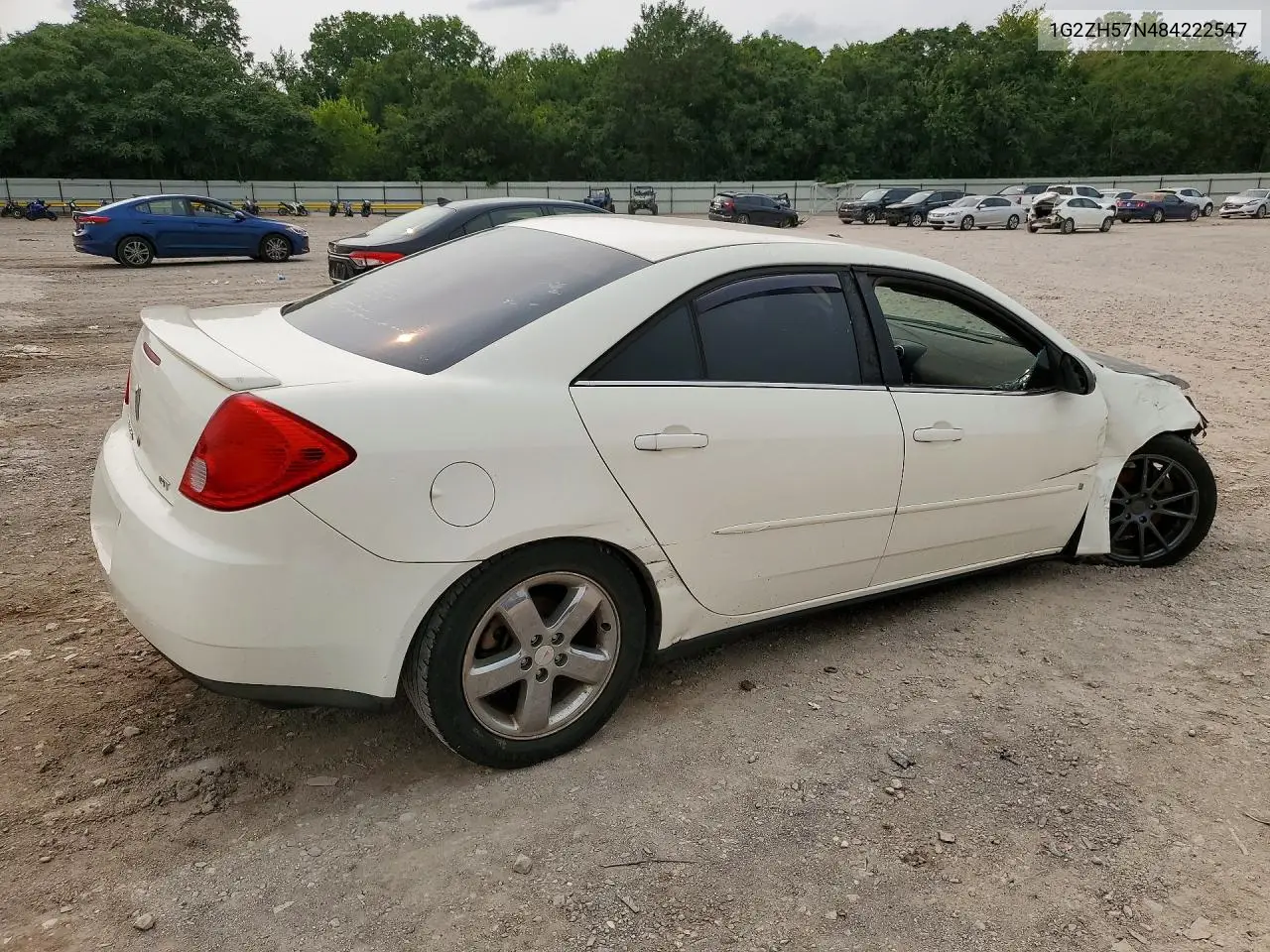 2008 Pont G6 VIN: 1G2ZH57N484222547 Lot: 58393606