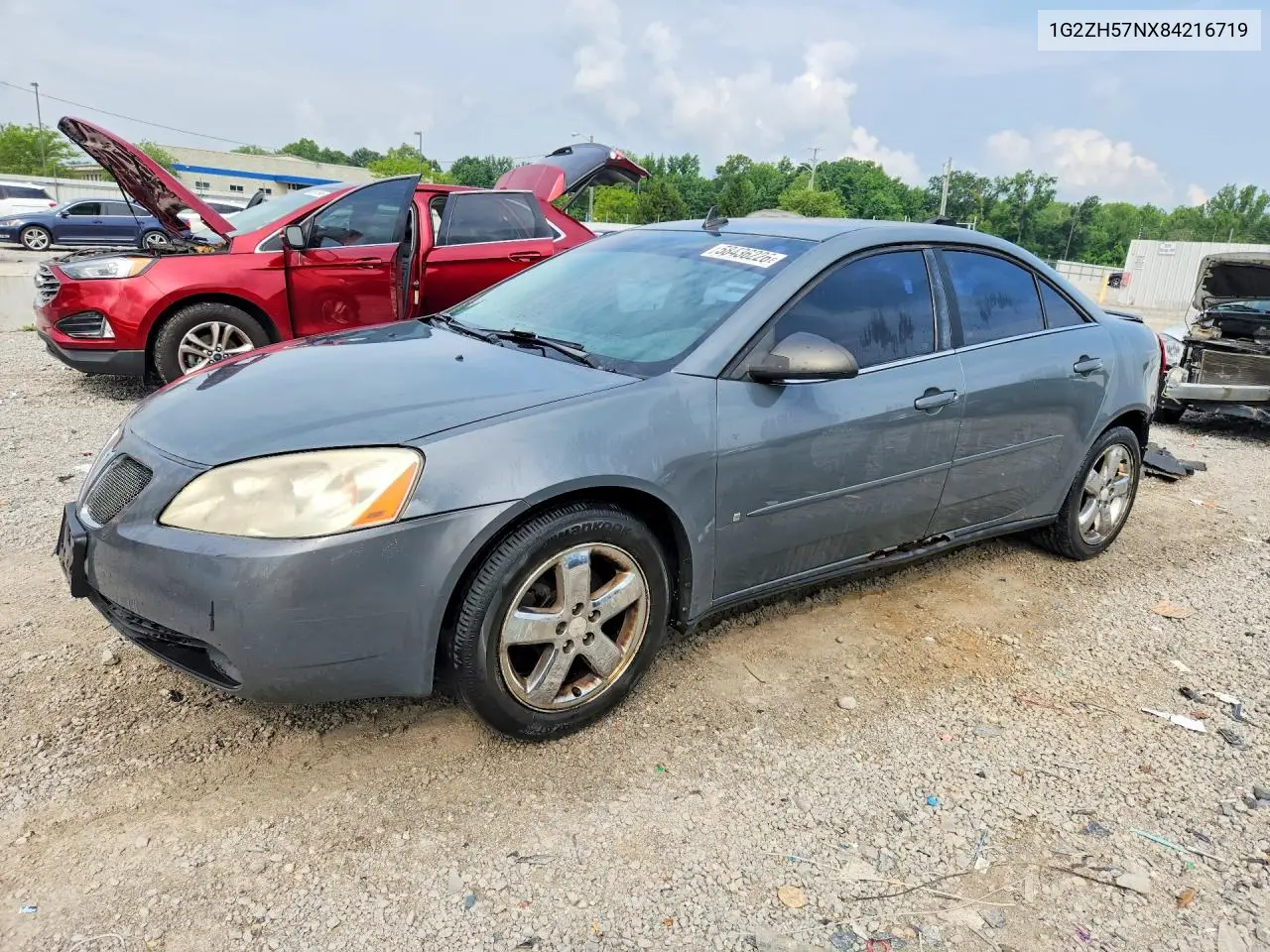 2008 Pontiac G6 Gt VIN: 1G2ZH57NX84216719 Lot: 58436226