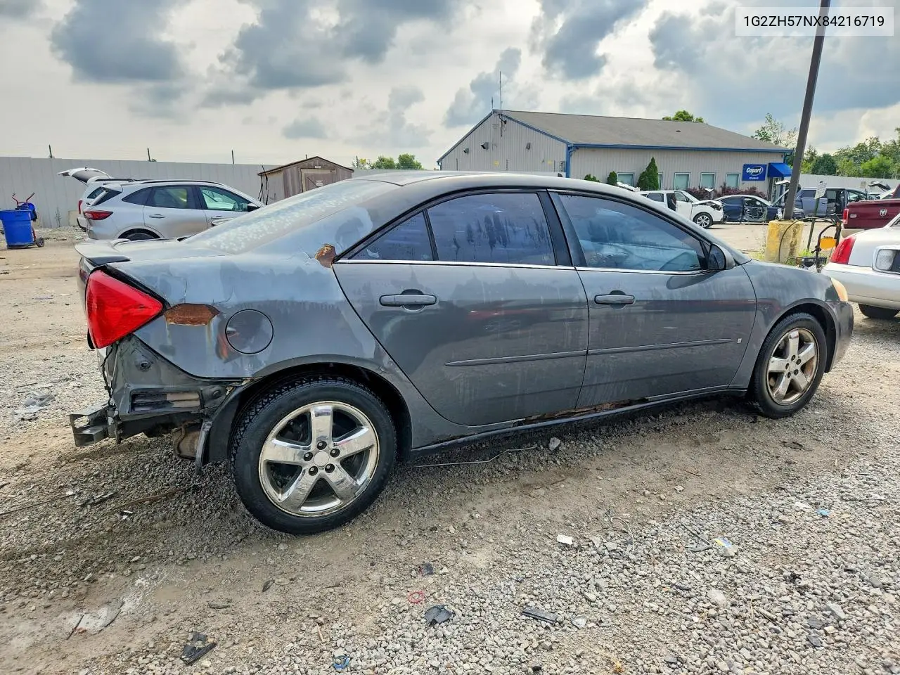 2008 Pontiac G6 Gt VIN: 1G2ZH57NX84216719 Lot: 58436226