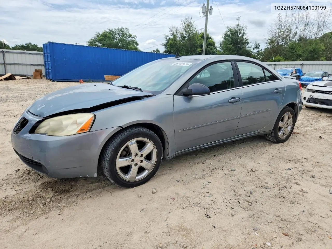 2008 Pontiac G6 Gt VIN: 1G2ZH57N084100199 Lot: 58782176