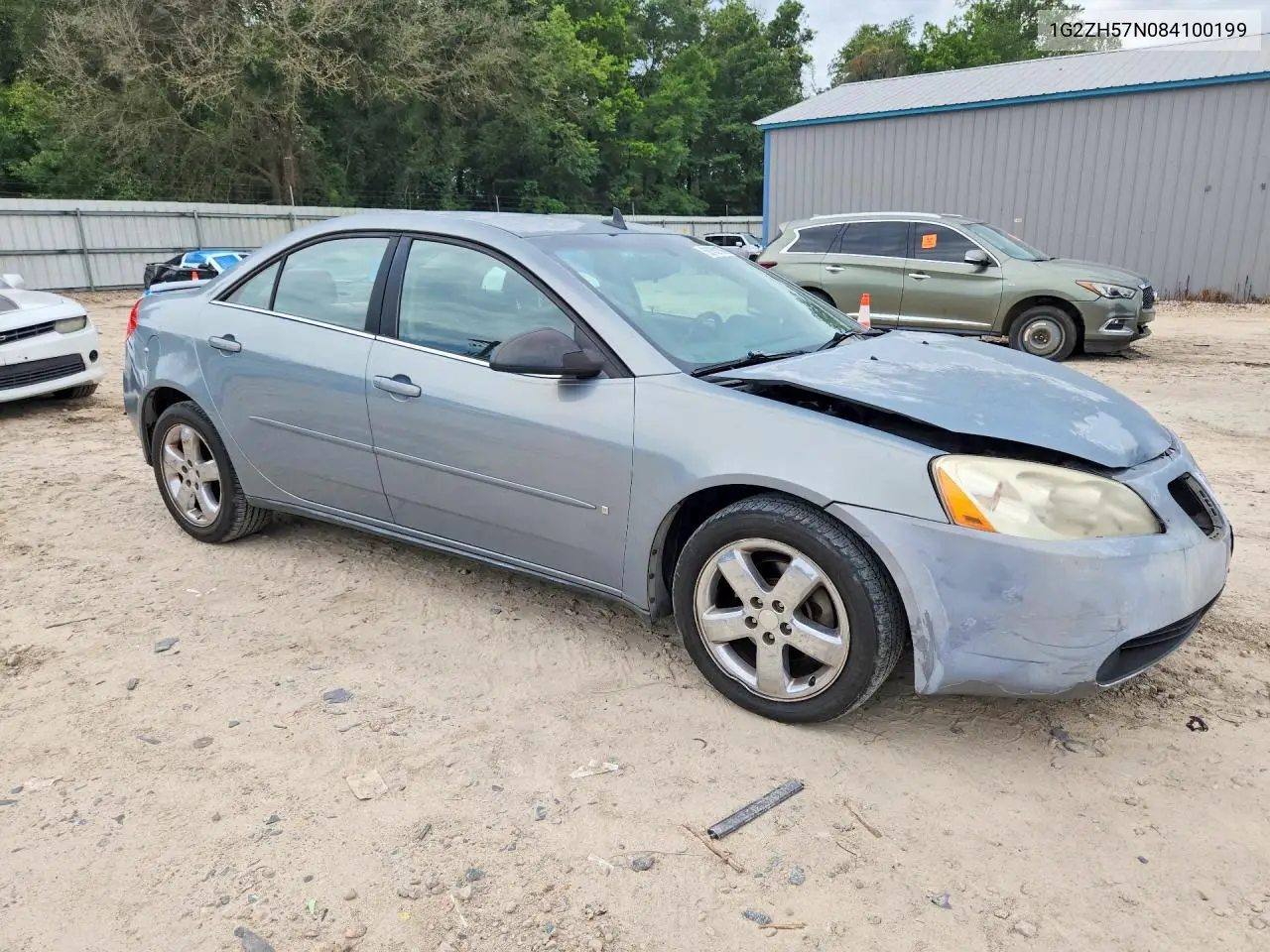 2008 Pontiac G6 Gt VIN: 1G2ZH57N084100199 Lot: 58782176