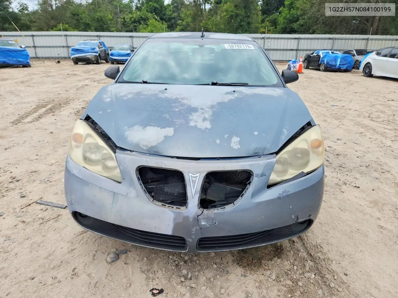 2008 Pontiac G6 Gt VIN: 1G2ZH57N084100199 Lot: 58782176