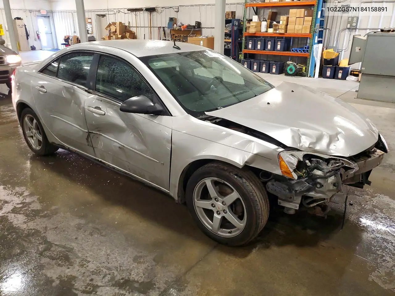2008 Pontiac G6 Base VIN: 1G2ZG57N184158891 Lot: 59305966