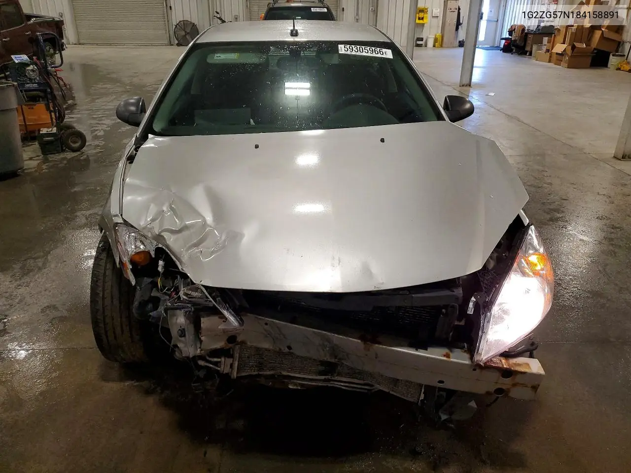 2008 Pontiac G6 Base VIN: 1G2ZG57N184158891 Lot: 59305966